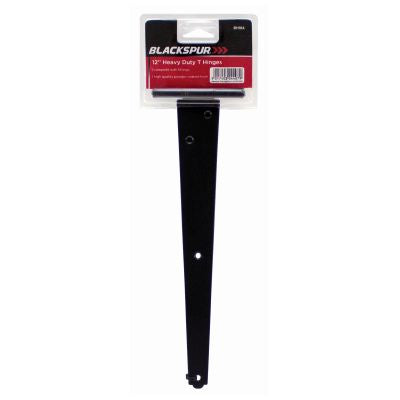 PAIR OF 12" HEAVY DUTY T HINGES WITH FITTINGS