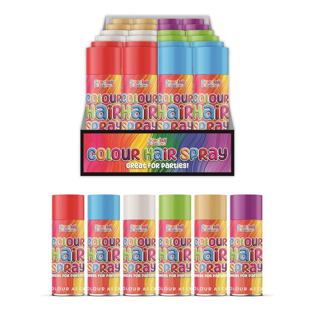 PARTY COLOUR HAIR SPRAY 200ML