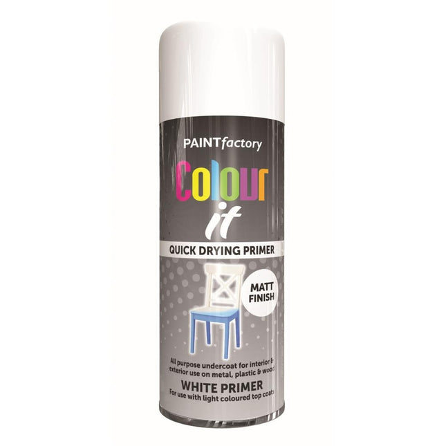 PF COLOUR IT SPRAY PRIMER WHITE 400ML