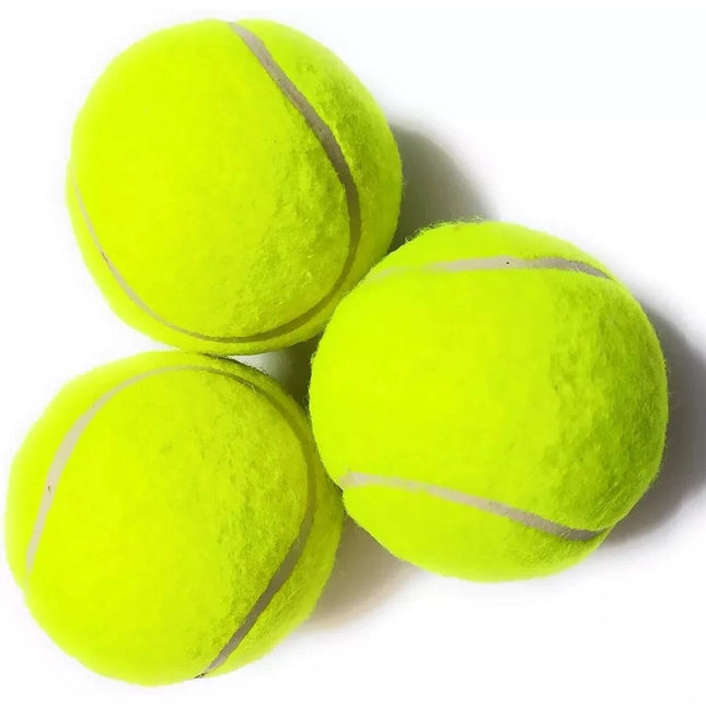 Pack of 3 Tennis Ball High Bounce for Training Pets & Sports