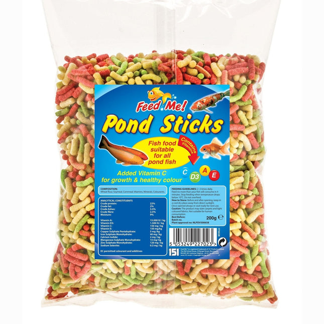 Pond Food Variety Sticks 200g