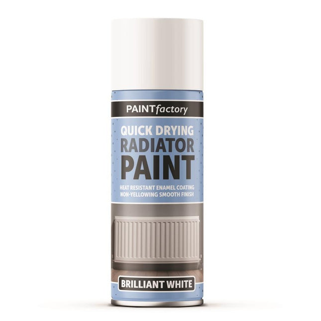 QUICK DRYING RADIATOR PAINT WHITE 400ML