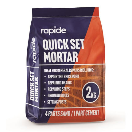 RAPIDE QUICK SET MORTAR 2KG