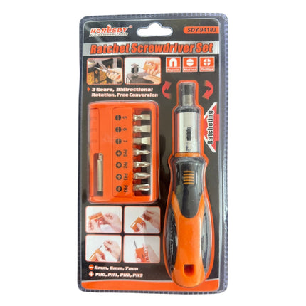Ratchet Screwdriver Set in Screwdriver Set