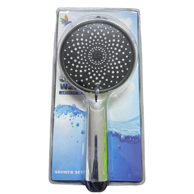 Round Shape Handheld Shower Head, High Pressure