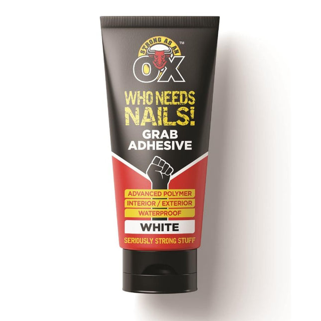 SAAO WHO NEEDS NAILS ADHESIVE SQUEEZY WHITE 184G