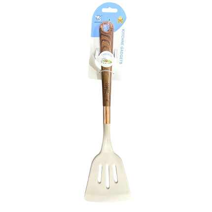 SILICONE SPATULA WITH PLASTIC HANDLE