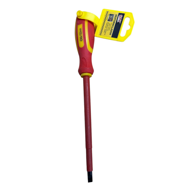 Screwdriver Electrical Slotted Flat Insulated Terminal Driver 6mm x 150mm