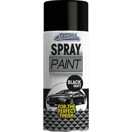 Spray Matt Black Car Paint 400ml