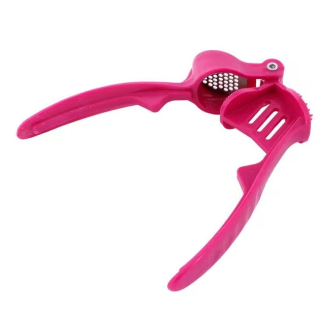 Stainless Steel Garlic Crusher Squeezer Presser Masher Mincer Tool Heavy Duty