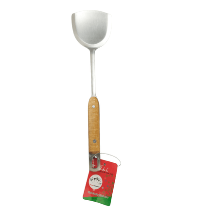 Stainless Steel Spatula with Wood Handle