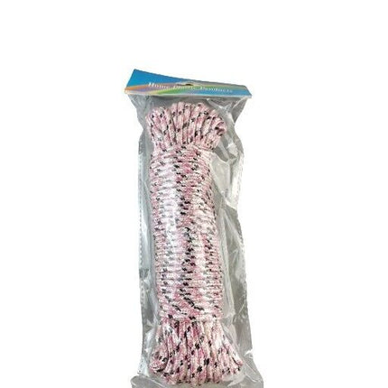 Strong Multipurpose Clothes Washing Line Laundry Rope 20m Random Colour