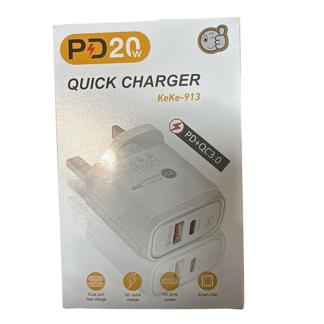 Super Fast Charger Multi-Port charger 20W