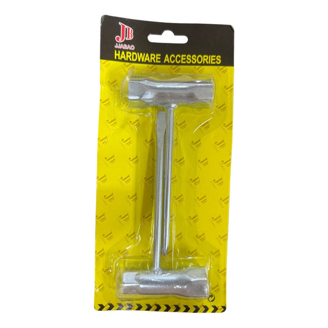 T-Handle Socket Wrench with Screwdriver