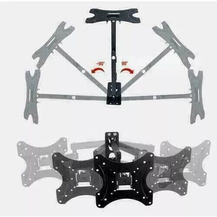 Tilt Swivel TV Wall Mount Bracket For 10"- 42" Inch LCD LED Plasma Flat Monitor