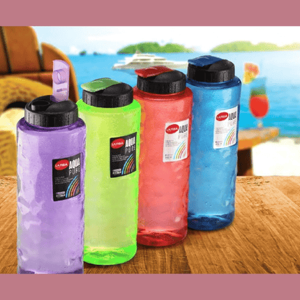 Water Plastic Bottle Aqua Hydration Sports Bottle 1500ml