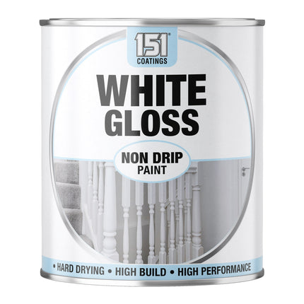 White Gloss Non-drip Paint 300ml