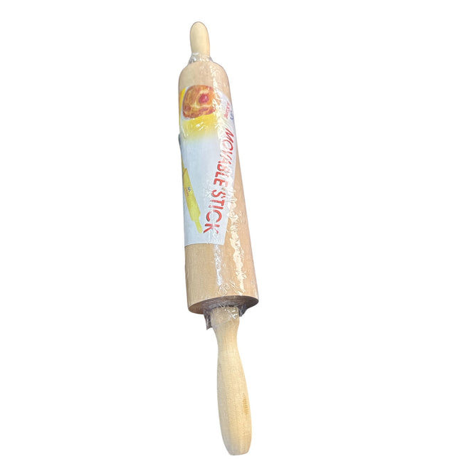 Wood Rolling Pin Dough Movable Stick42x5.5cm