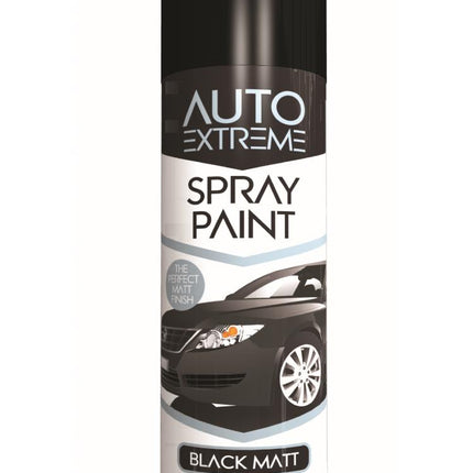 Ax Spray Paint Matt Black 250Ml