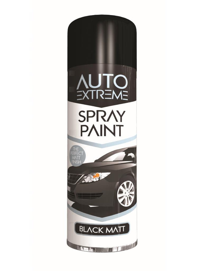Ax Spray Paint Matt Black 250Ml