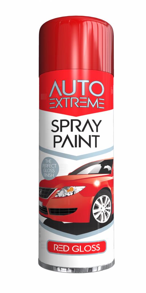 Ax Spray Paint Gloss Red 250Ml