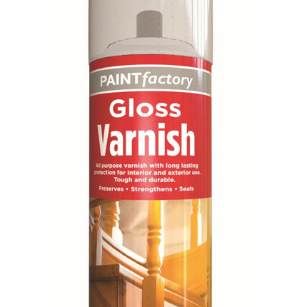 Pf Gloss Varnish Spray Clear 250Ml