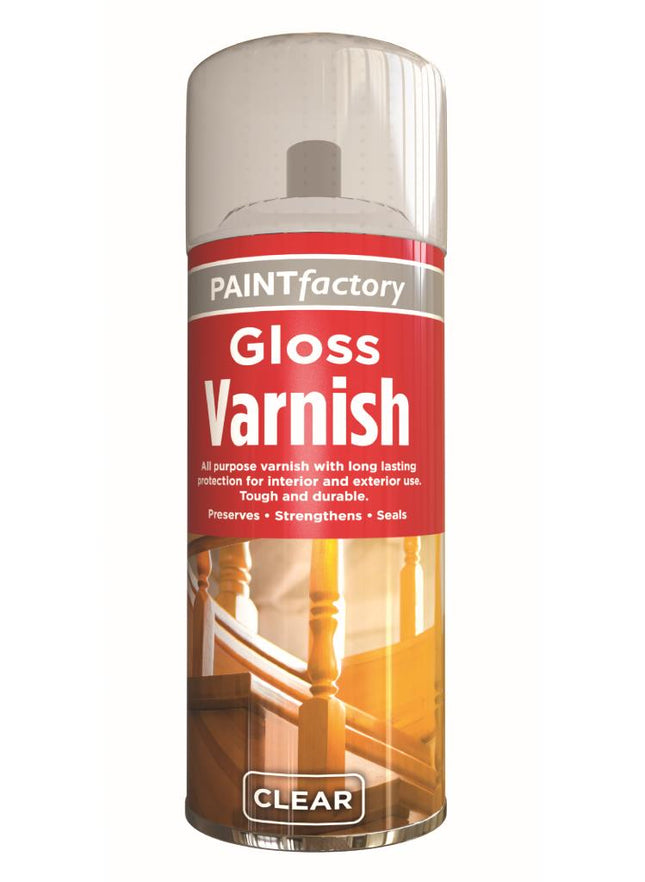 Pf Gloss Varnish Spray Clear 250Ml