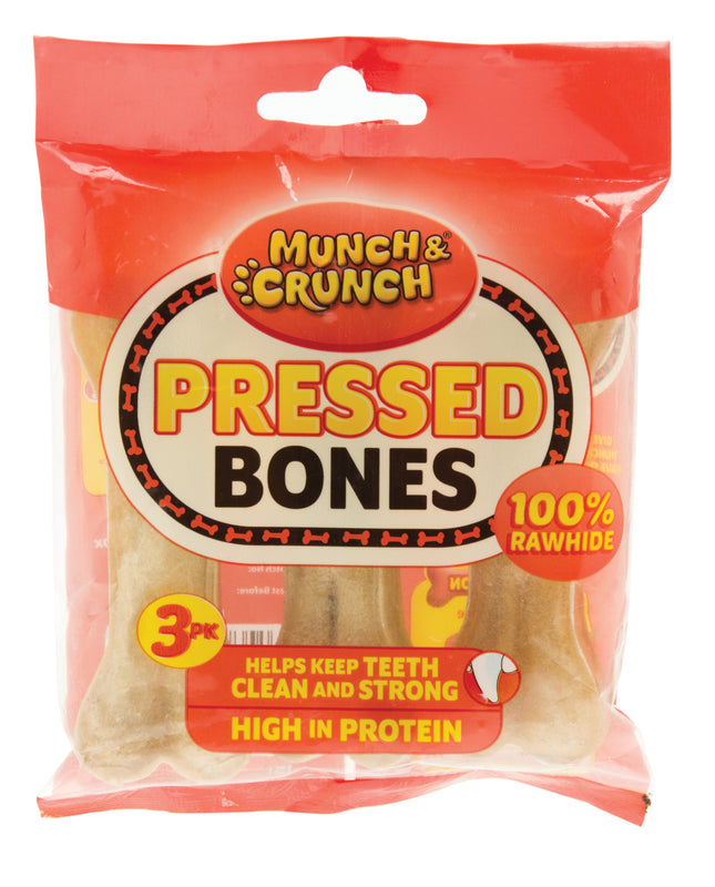 Pressed Bones (Natural) 3pk